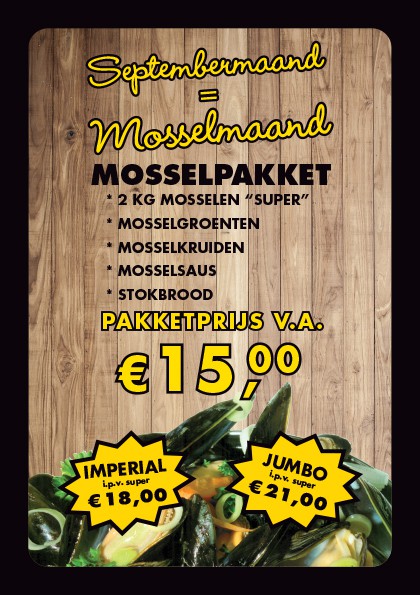 Septembermaand is Mosselmaand